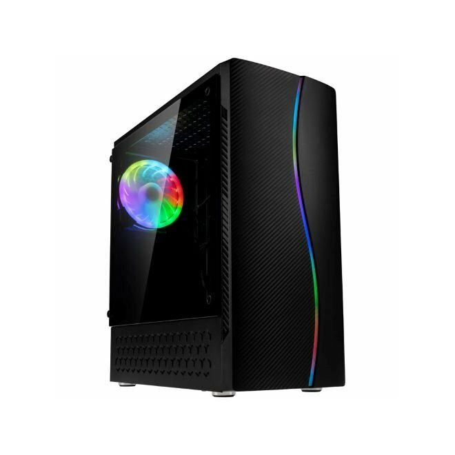 Imperium Core i5 Gamer RTX PC (i5-11400F, H510, 16GB DDR4 RAM, 500GB SSD, GeForce RTX 3050 8GB, Sharkoon RGB black, FSP450) v11.5