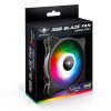 Spirit of Gamer Cooler 12cm - CENTRAL RGB BLADE FAN V120IN (25,3dB; max. 39,6 m3/h; 3pin csatlakozó (Molex); ház hűtésre, RGB LED) (SOG-V120IN)