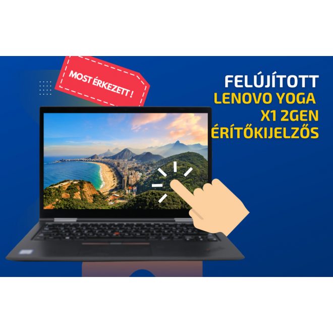 Lenovo ThinkPad X1 Yoga 1. generáció | 14 colos QHD érintőképernyő | Intel Core i7-6600U | 16GB memória | 512GB SSD | MAGYAR BILLENTYŰZET | Windows 10 PRO + 2 év garancia!