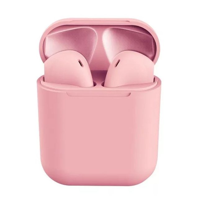 inPods 12 Bluetooth sztereó fülhallgató | V 5.0, TWS | Töltőtokkal | Rózsaszín (Pink)