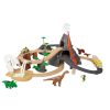 Playtive Dino Park 49 Részes Fa Vonat Szett (100356699)