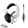 Spirit of Gamer PRO H3 Gamer Fejhallgató, PS4/PS5 kompatibilis, Fehér, Headset Mikrofonnal (MIC-PH3PS5)