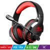 Spirit of Gamer PRO H3 Gamer Fejhallgató, Fekete-Piros, Headset Mikrofonnal, 2m kábellel (MIC-PH3MPRE)