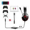 Spirit of Gamer PRO H3 Gamer Fejhallgató, Fekete-Piros, Headset Mikrofonnal, 2m kábellel (MIC-PH3MPRE)