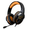 Spirit of Gamer PRO H3 Gamer Fejhallgató, Narancssárga, Headset Mikrofonnal, 2m kábellel (MIC-PH3MP)