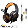 Spirit of Gamer PRO H3 Gamer Fejhallgató, Narancssárga, Headset Mikrofonnal, 2m kábellel (MIC-PH3MP)