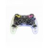 White Shark LEGION GPW-8039 RGB Vezeték Nélküli Kontroller, Android/iOS/N-Switch/Win PC/PS4/PS3 Digitális Wireless BlueTooth Gamepad, Átlátszó