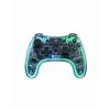 White Shark LEGION GPW-8039 RGB Vezeték Nélküli Kontroller, Android/iOS/N-Switch/Win PC/PS4/PS3 Digitális Wireless BlueTooth Gamepad, Átlátszó