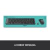 Logitech MK220 Vezeték Nélküli MAGYAR Billentyűzet + Egér | USB | Fekete | Helytakarékos (920-003167)