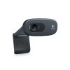 Logitech Webkamera C270, 1280x720 képpont, 3 Megapixel, USB 2.0, Univerzális Csipesz, HD Felbontás, Mikrofon (960-001063)