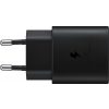 Samsung Galaxy-hoz 25W Gyors Töltő USB-C, Fekete, Kábel Nélkül (EP-TA800NBEGEU)