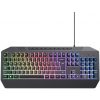 Trust GXT 836 Evocx RGB LED gamer billentyűzet, magyar kiosztás, USB vezetékes (25348)