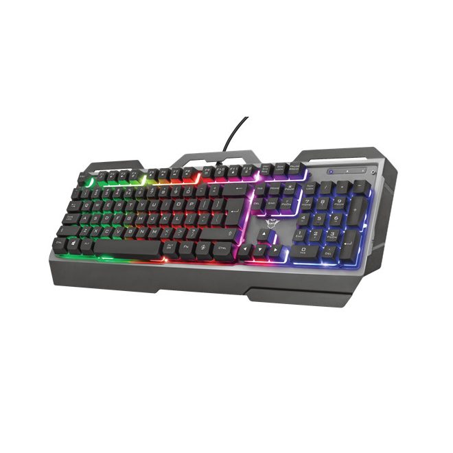 Trust GXT 856 Torac RGB gamer billentyűzet, magyar kiosztás (24345)