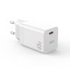 Apple 65W GaN Gyorstöltő + Kábel USB-C to USB-C (Type-C) 2 méter, Fehér (MKU63ZM/A)