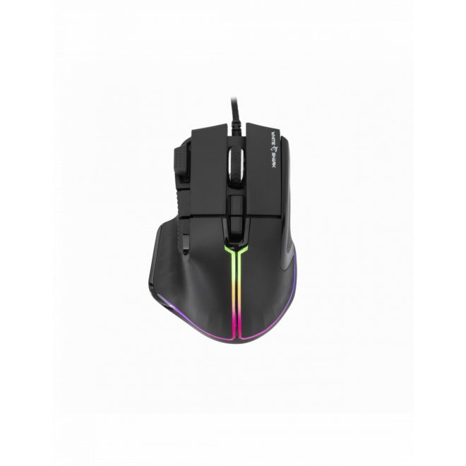 White Shark MARROK RGB Világítós Gamer Egér 12000 DPI, Fekete (GM-9006B)