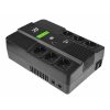 Green Cell AiO Szünetmentes Tápegység Akkumulátorral 800VA, 480W, LCD kijelző (6 Schuko, line-interaktív AVR, USB menedzsment, RJ45 vonalvédelem (UPS07)