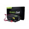 Green Cell 12V autós inverter 150W/300W DC 12V-ról AC 230V-ot csinál az autóban (INV06)