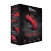 White Shark HANNIBAL 2 LED Világítós Gamer Egér 3.200 DPI, Piros (GM-5006R)