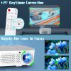 Projector TV G1 Full HD LED Projektor Natív 1920x1080p | WiFi | BlueTooth 5.0 | Android 9.0 | 180 ANSI Lumen | MAGYAR nyelvű menüvel