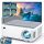 Projector TV X5 Full HD LED Projektor Natív 1920x1080p | WiFi | BlueTooth 5.0 | fehér | 250 ANSI Lumen | MAGYAR nyelvű menüvel