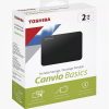 Toshiba Canvio Basics 2TB külső (USB 3.2) HDD, winchester (HDTB520EK3AA)