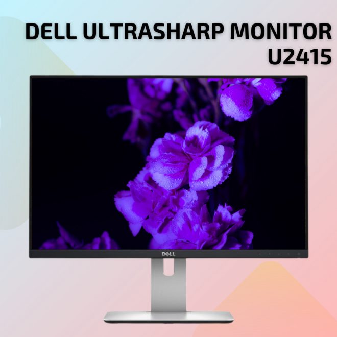 Dell U2415 Monitor | 24 colos | 1920 x 1200 felbontás | 16:10 képarány | 2 év garancia! 