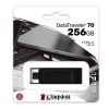 Kingston DataTraveler 70 256GB USB-C (TYPE-C) 3.2 Gen 1 fekete pendrive (DT70/256GB)