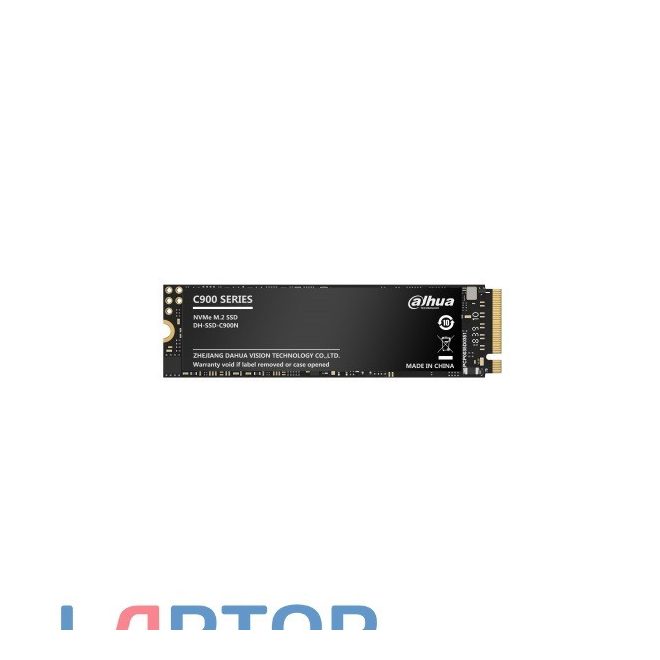 Dahua C900 512GB M.2 NVMe PCIe Gen 3.0x4 SSD meghajtó, Olvasás: 2000MB/s, Írás: 1600MB/s (2280) (DHI-SSD-C900N512G)