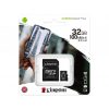 Kingston 32GB MicroSDHC kártya + adapter, Canvas Select Plus 100R A1 C10 + Adapter (SDCS2/32GB)