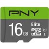 PNY 16GB MicroSDHC kártya - microSDHC UHS-I Class10 + adapter, 100MB/s