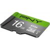 PNY 16GB MicroSDHC kártya - microSDHC UHS-I Class10 + adapter, 100MB/s