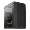 Aerocool CS-107-A-BK-v2 Mesh FRGB Window Black microATX gépház