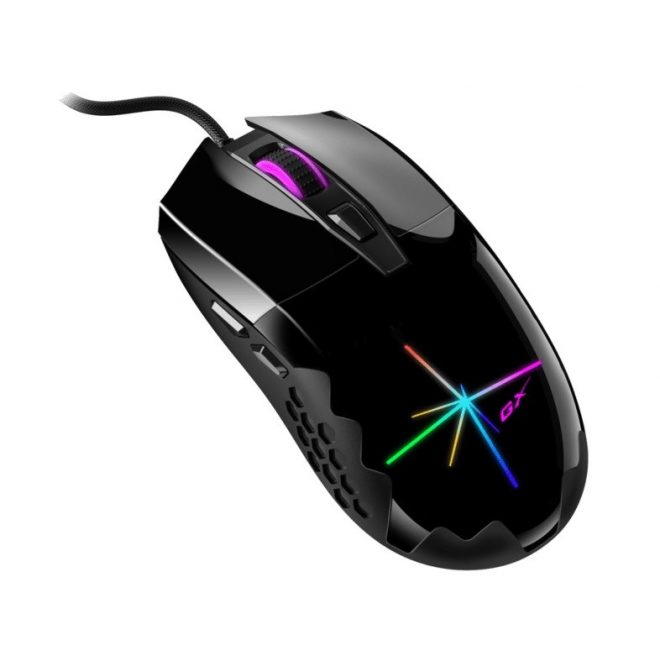 Genius Scorpion M715 fekete RGB LED gaming mouse, gamer egér