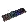 White Shark GLADIUS RGB világítós angol kiosztású fekete gamer billentyűzet (BGK-001114B)