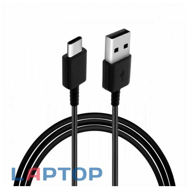 Samsung Gyári Galaxy S8, S9, S10, S20, S21, S22, S23, S24 USB to USB-C (Type-C) adat, töltőkábel kábel 1,2m, fekete, EP-DG950CBE