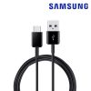 Samsung Gyári Galaxy S8, S9, S10, S20, S21, S22, S23, S24 USB to USB-C (Type-C) adat, töltőkábel kábel 1,2m, fekete, EP-DG950CBE