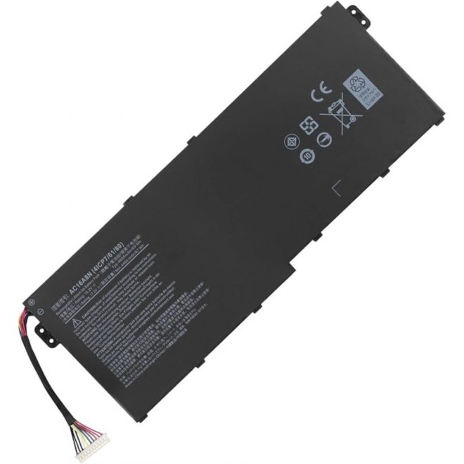 Acer Aspire VN7-793G helyettesítő új 51Wh 4465mAh akkumulátor (AC16A8N)