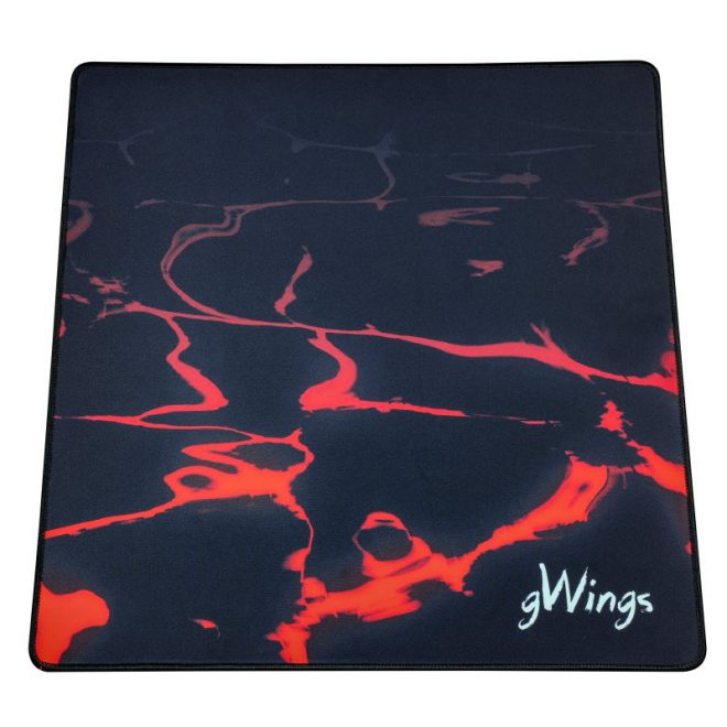 gWings 902p gaming mousepad, gamer egérpad, 450 x 450 x 3mm (GW902P)