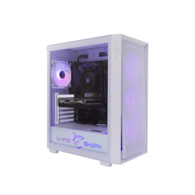 White Shark Gamer Számítógépház - WARHEAD-3 - WHITE, Fehér, E-ATX / ATX / M-ATXD / ITX (GCC-2401W)