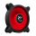 White Shark DASH RED LED PC ventilátor (GCF-1260-01W-R)