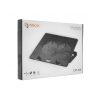 SBOX CP-101 laptop hűtőpad 2 ventilátorral, fekete (CP-101)