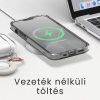 Apple iPhone 12-höz átlátszó TPU MagSafe telefonvédő tok