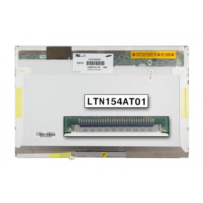 Samsung LTN154AT01 15,4 inch CCFL WXGA használt fényes kijelző