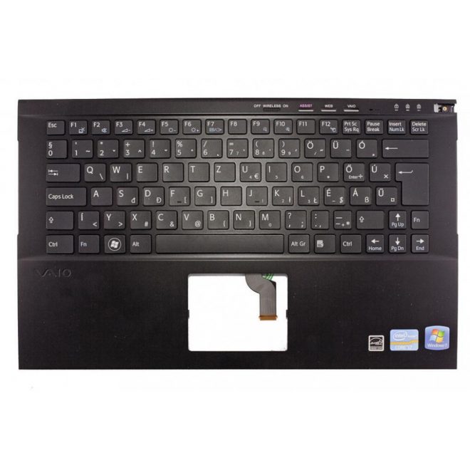 Sony PCG PCG-41311M fekete magyar Laptop billentyűzet