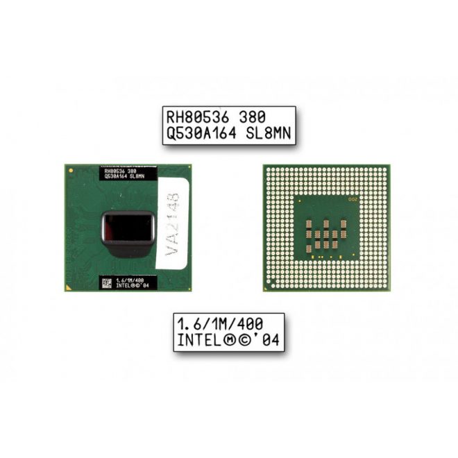 Intel Celeron M380 1600MHz használt CPU (SL8MN)