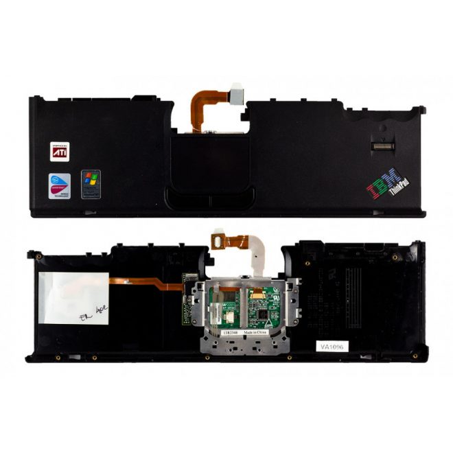 IBM Thinkpad T40, T41, T42 használt felső fedél touchpaddel, ujjlenyomat olvasóval (26R7851)