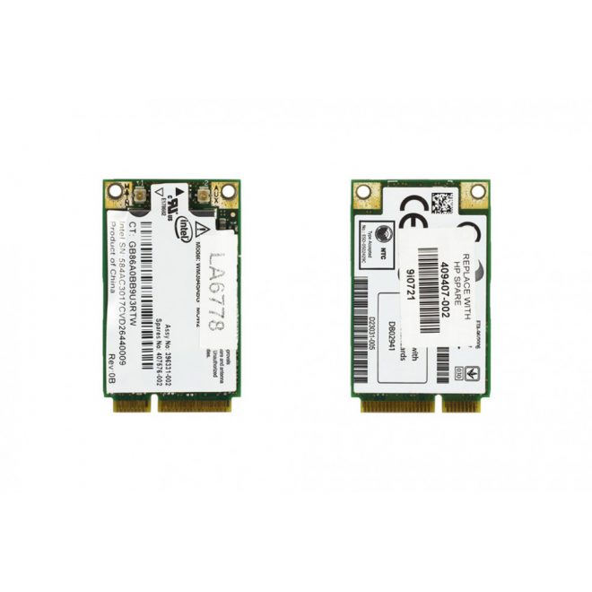 Intel WM3945ABG használt Mini PCI WiFi kártya HP (409407-002)