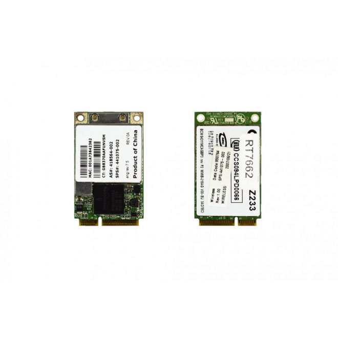 Broadcom BCM94311MCAGBP3 használt Mini PCI-e WiFi kártya HP Compaq (441075-002)