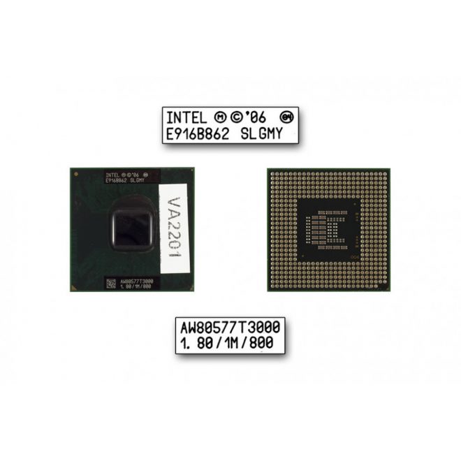 Intel Celeron Dual Core T3000 1800MHz használt CPU (SLGMY)