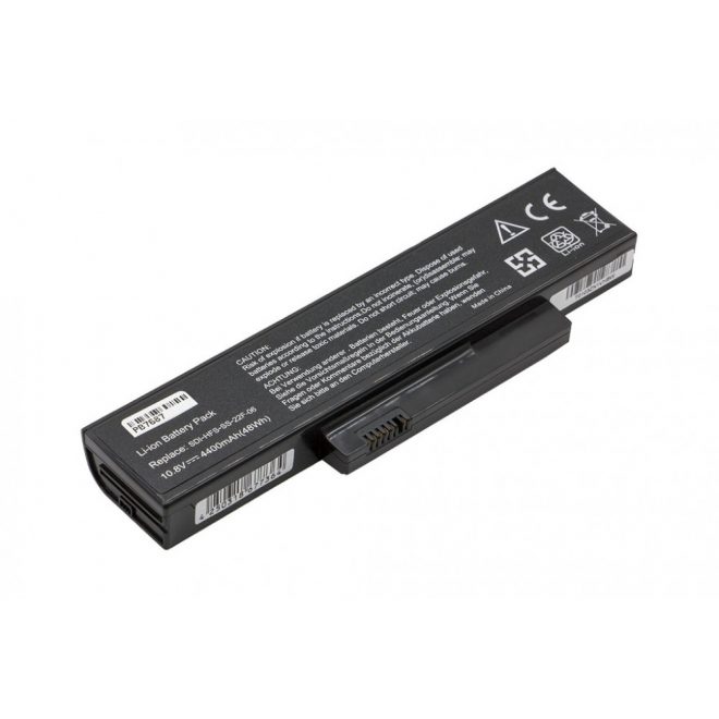 Fujitsu-Siemens Amilo LA1703, Esprimo V5515, V5555 helyettesítő új 6 cellás 4400mAh akkumulátor (SMP-EFS-SS-22E-06)